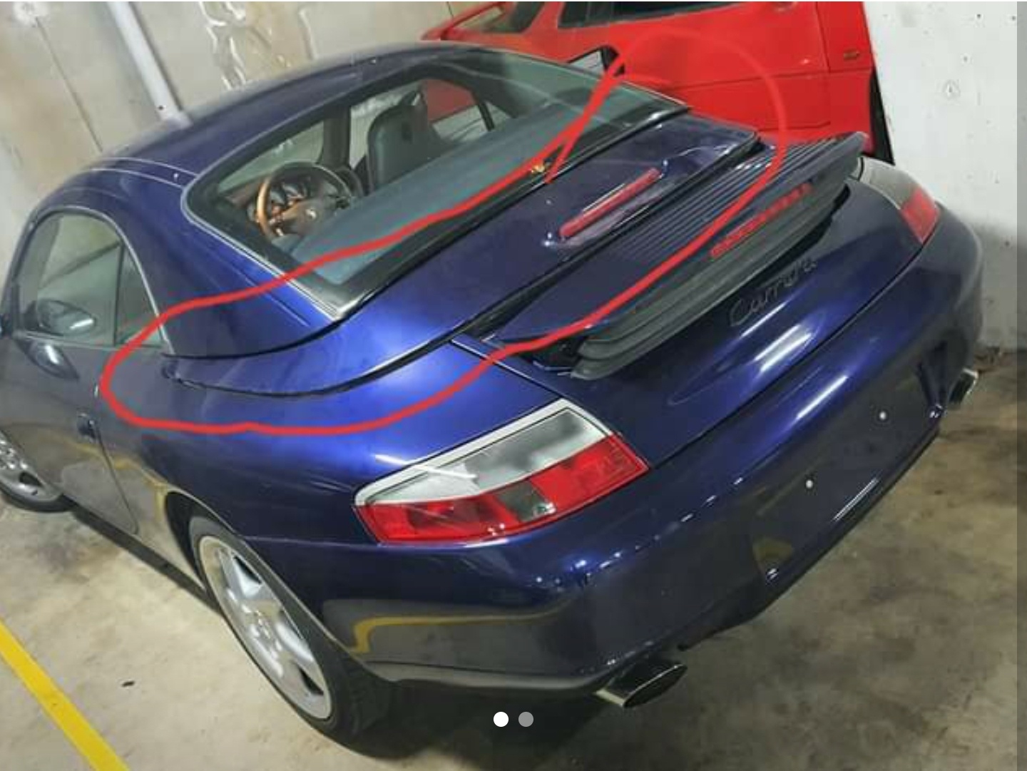 996 911 convertible roof problem with clamshell SITE INTERFACE