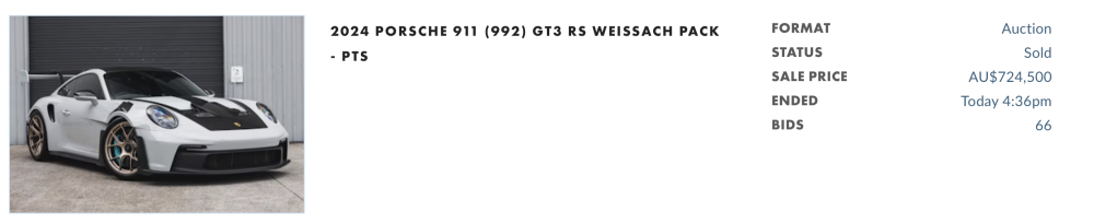 992 GT3 market watch - Page 30 - General Marketplace and Values ...